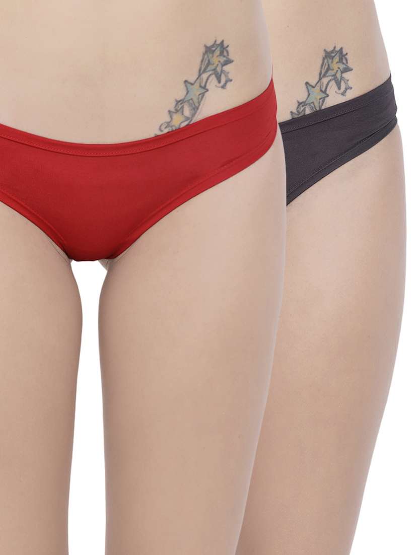 set of 2 multi colored panties