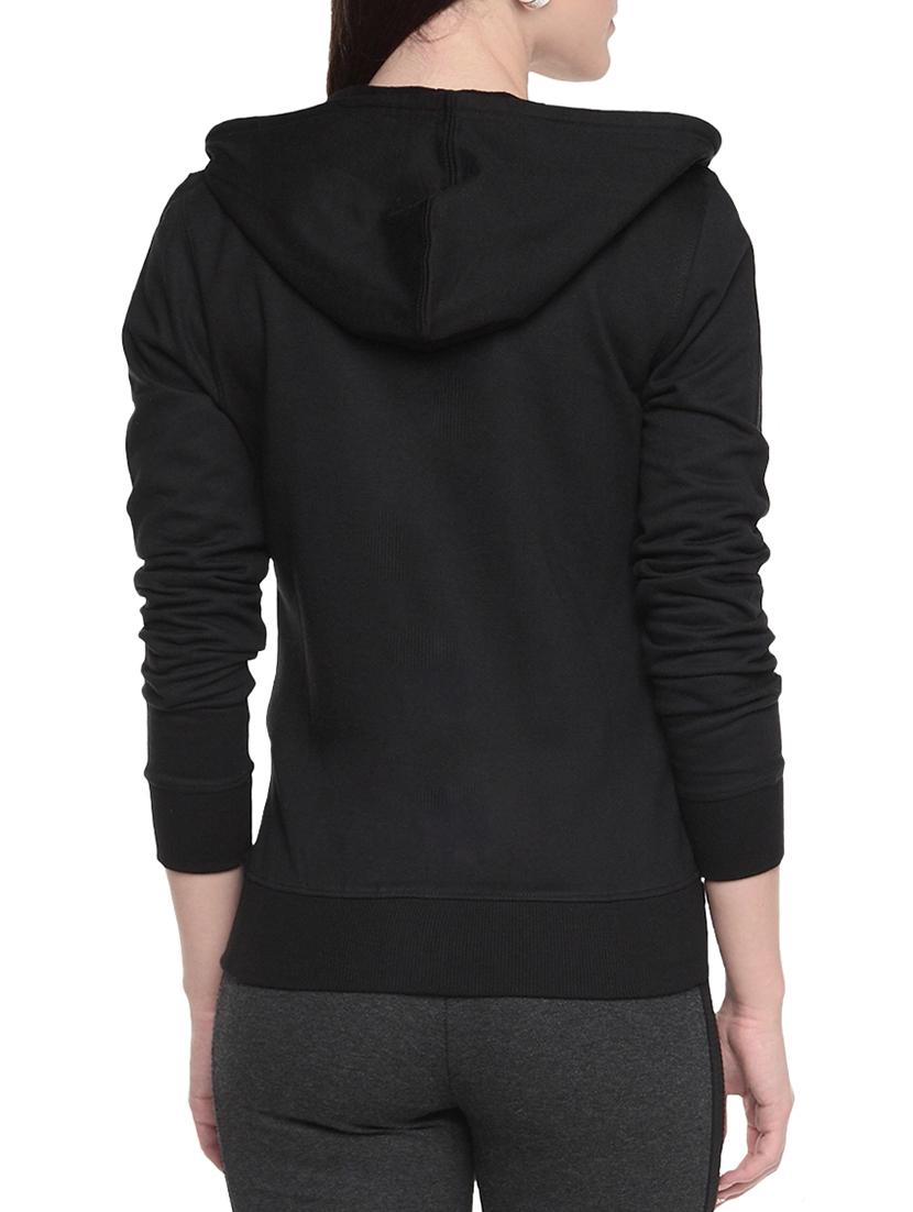solid black hooded sweatshirt - 14574512 - Standard Image - 2