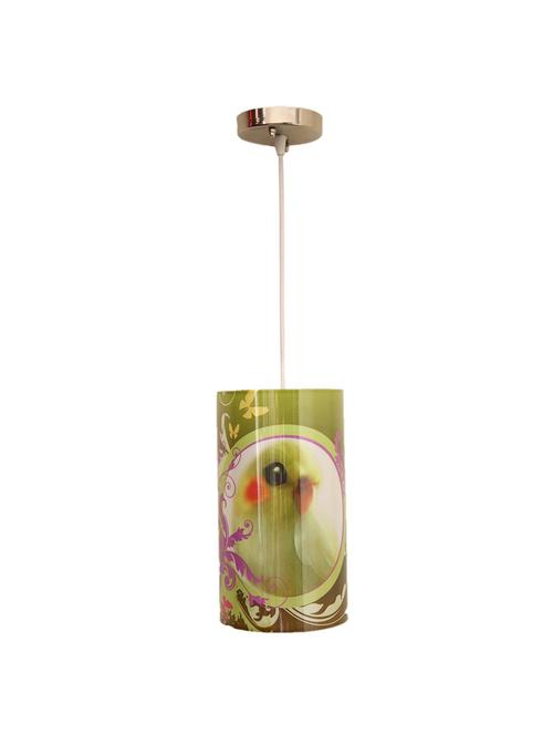 handmade plastic with color paper sheet crafted leaf sceneted wall sconce lamp - 14597391 - Standard Image - 0
