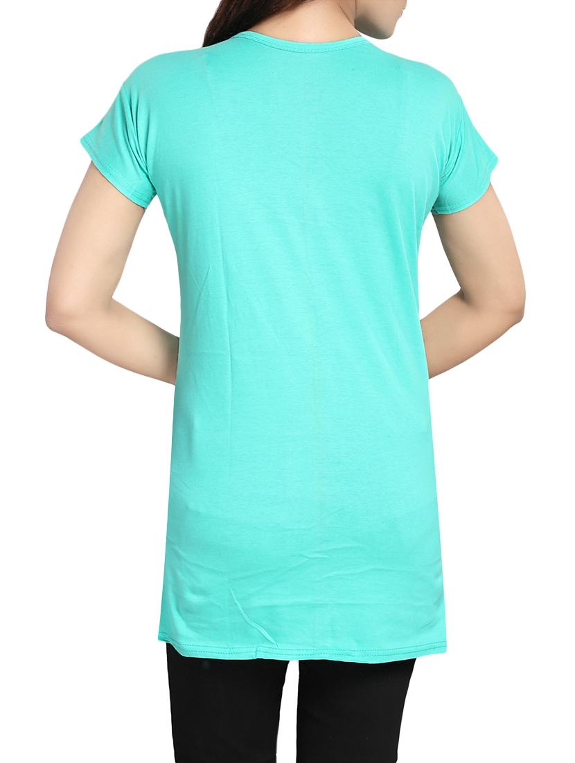 light blue cotton tee - 14609388 - Standard Image - 2
