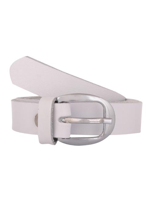 white leather belt - 14610217 - Standard Image - 0