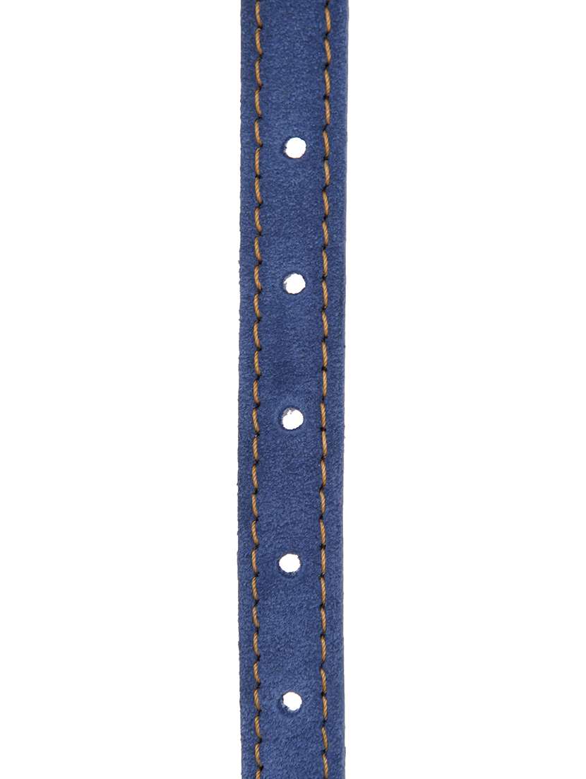 blue leather belt - 14610219 -  Standard Image - 2