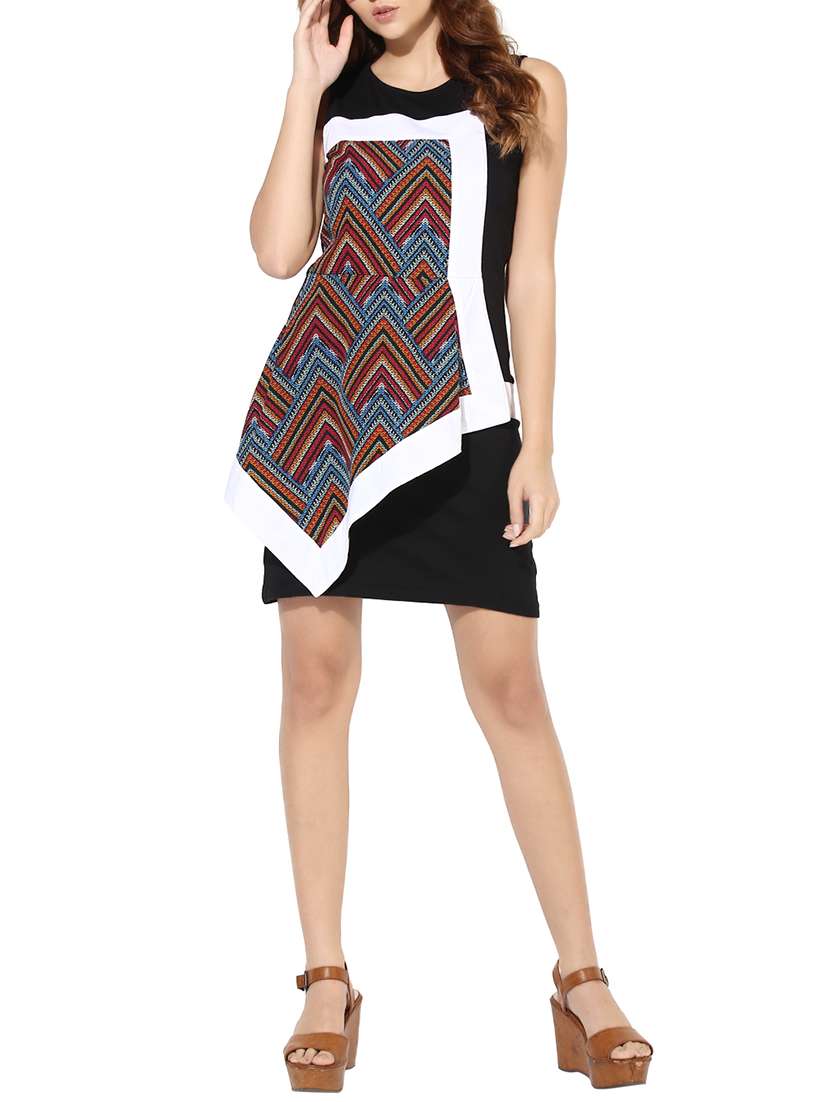 layered sheath dress