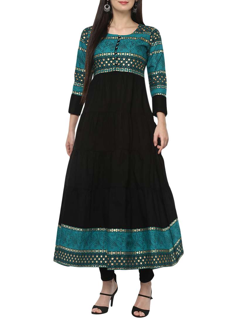 women's flared kurta