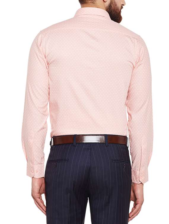 pink cotton formal shirt - 14619692 - Standard Image - 2