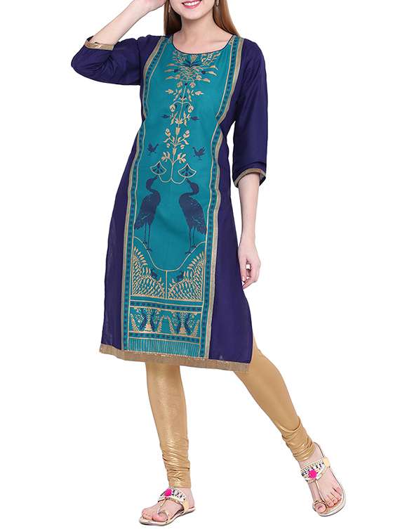 women's straight kurta