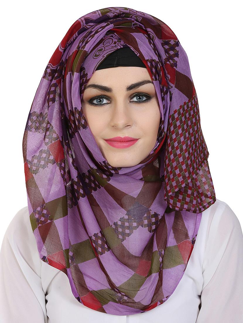 momin libas multi colored viscose stole - 14626496 - Zoom Image - 0
