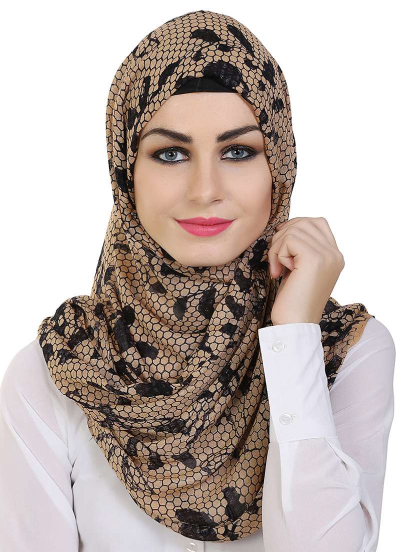 momin libas multi colored viscose stole