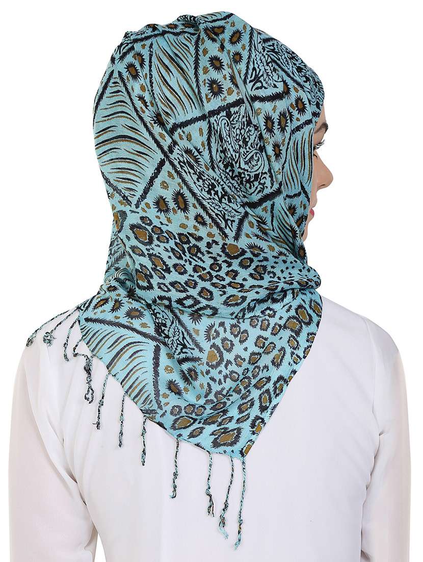 momin libas multi colored viscose stole - 14626510 - Standard Image - 2