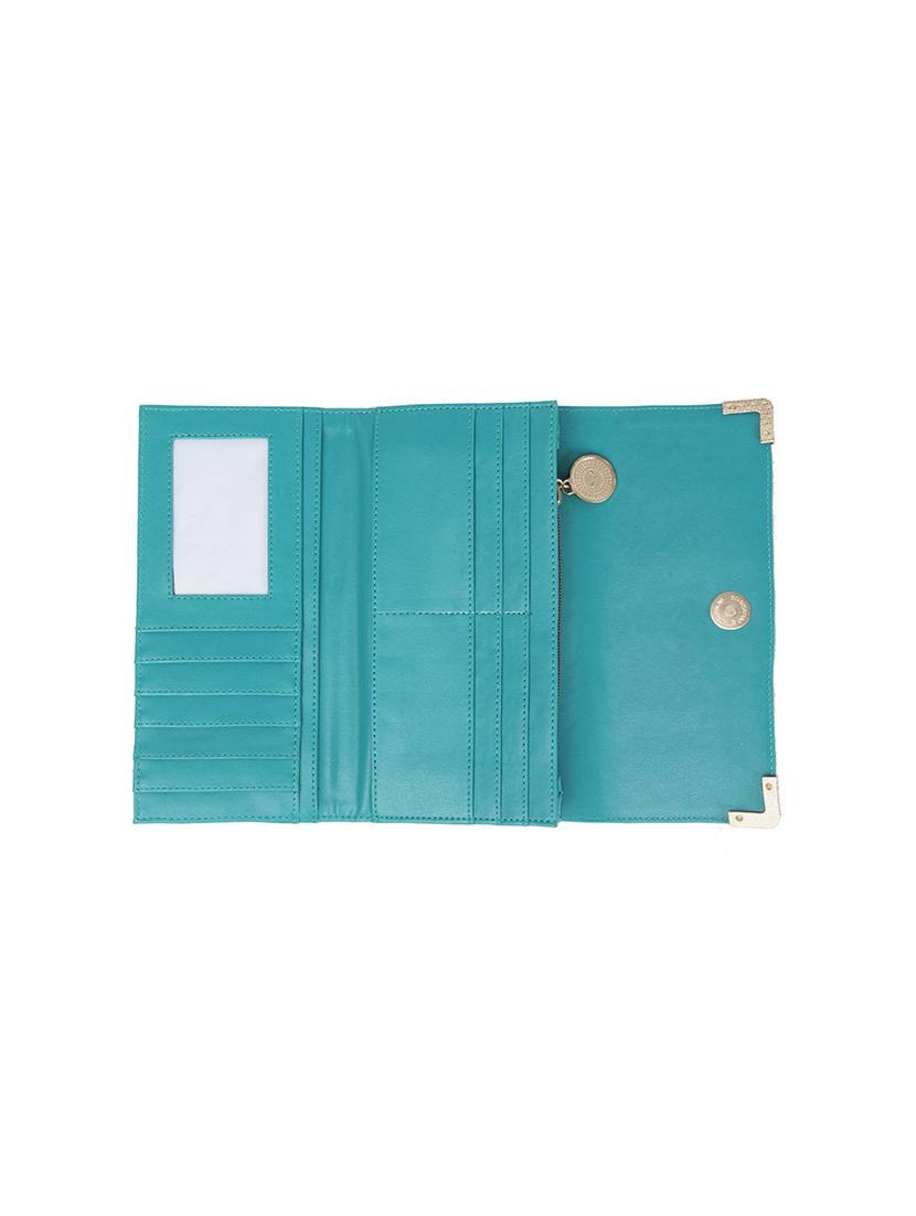 blue leatherette wallet - 14631245 - Standard Image - 2