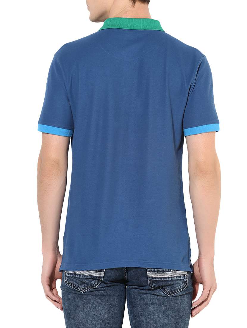 light blue cotton t-shirt - 14631571 - Standard Image - 2