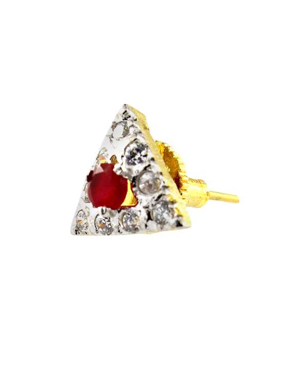 red brass pendants and earrings - 14638633 - Standard Image - 2
