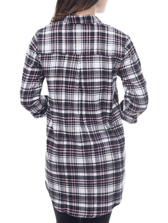 amadore oversized high low tunic shirt - 14650494 -  Standard Image - 2