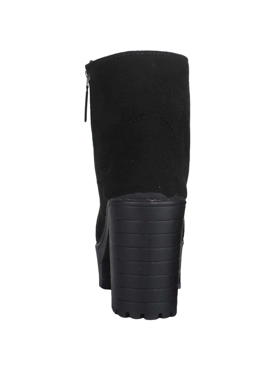 black suede ankle boot - 14657044 - Standard Image - 2