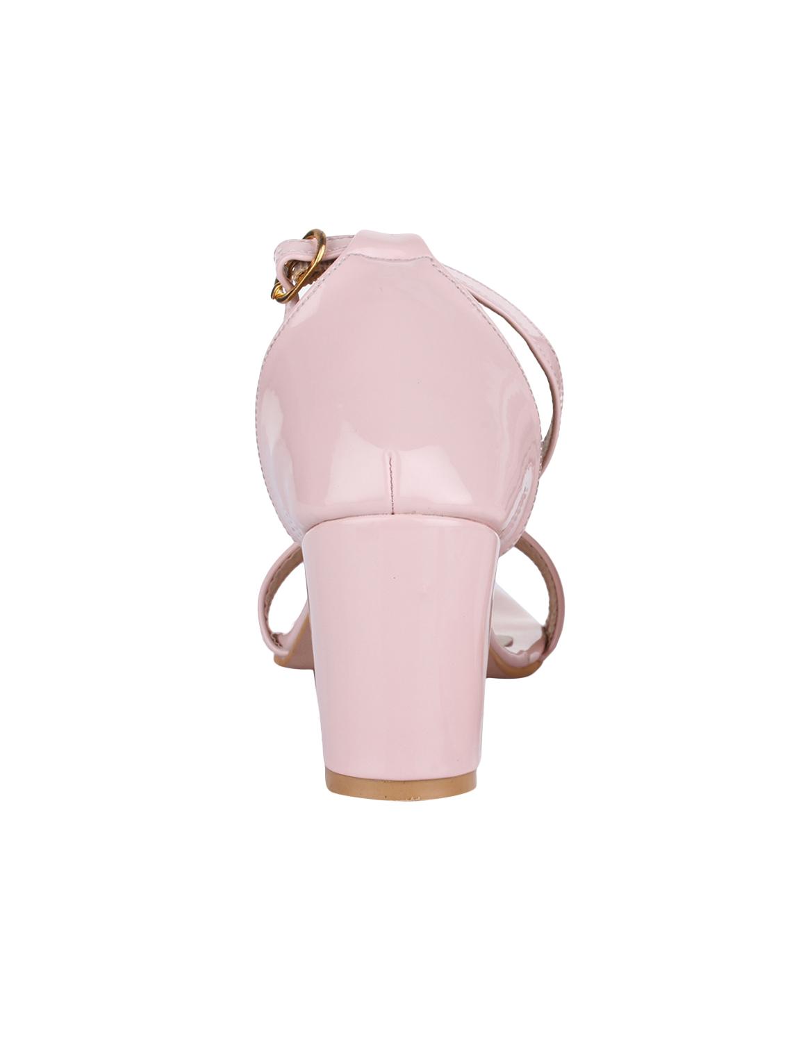 pink patent ankle strap sandal - 14657060 - Standard Image - 2
