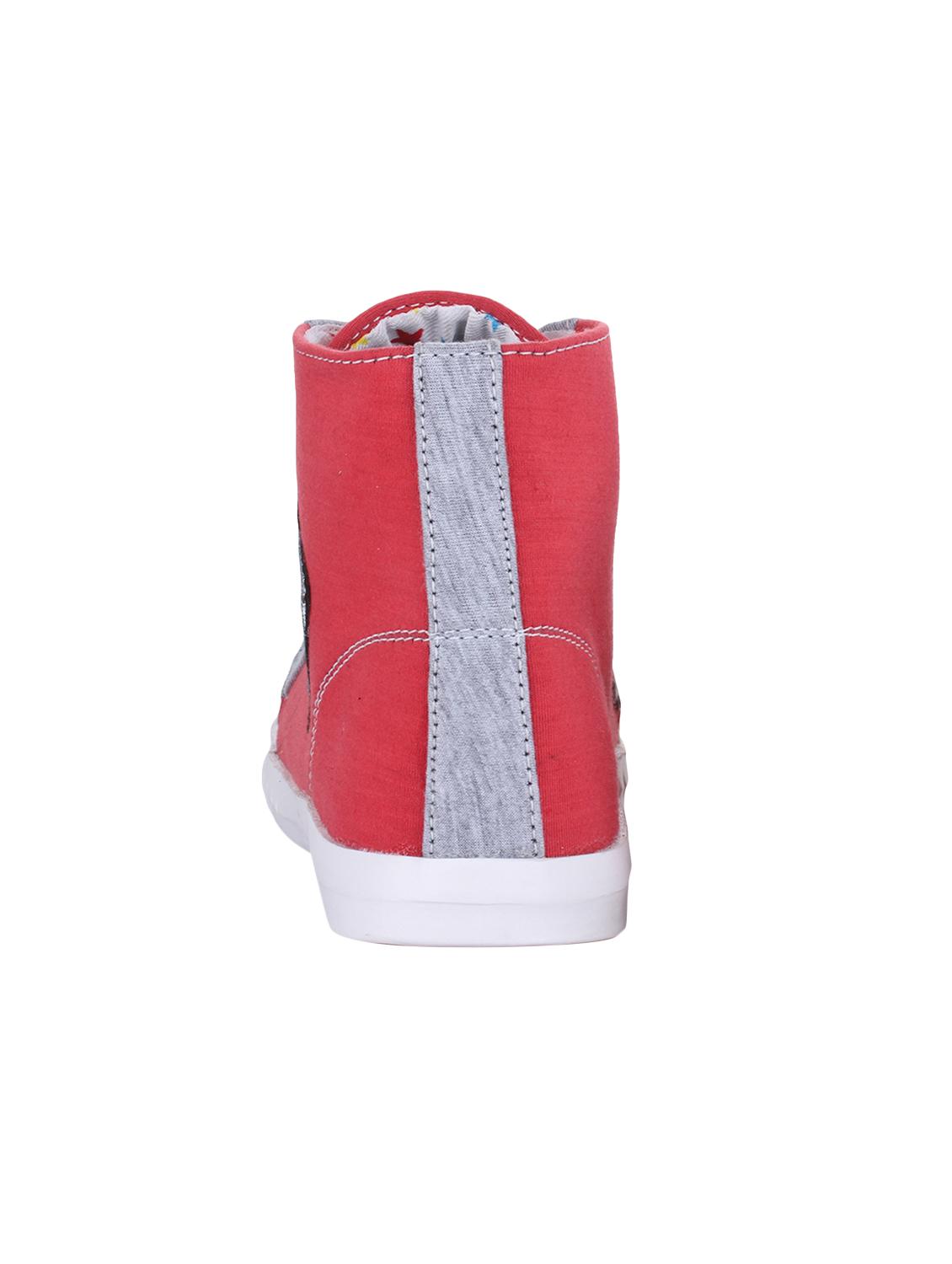 pink fabric laceup sneakers - 14659793 - Standard Image - 2
