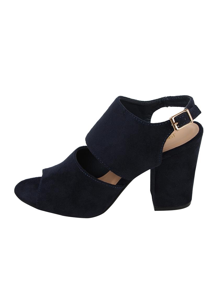 navy back strap sandal - 14664380 - Standard Image - 2