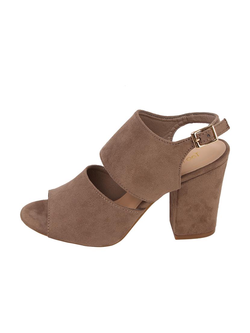 brown back strap sandal - 14664382 - Standard Image - 2