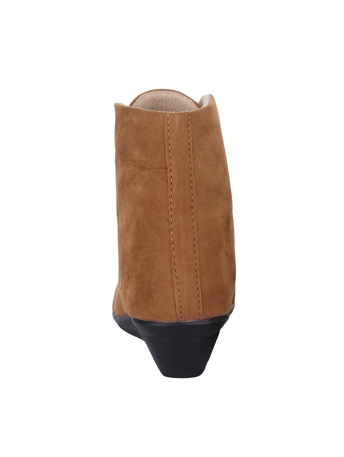 tan lace-up ankle boot - 14664833 - Standard Image - 2