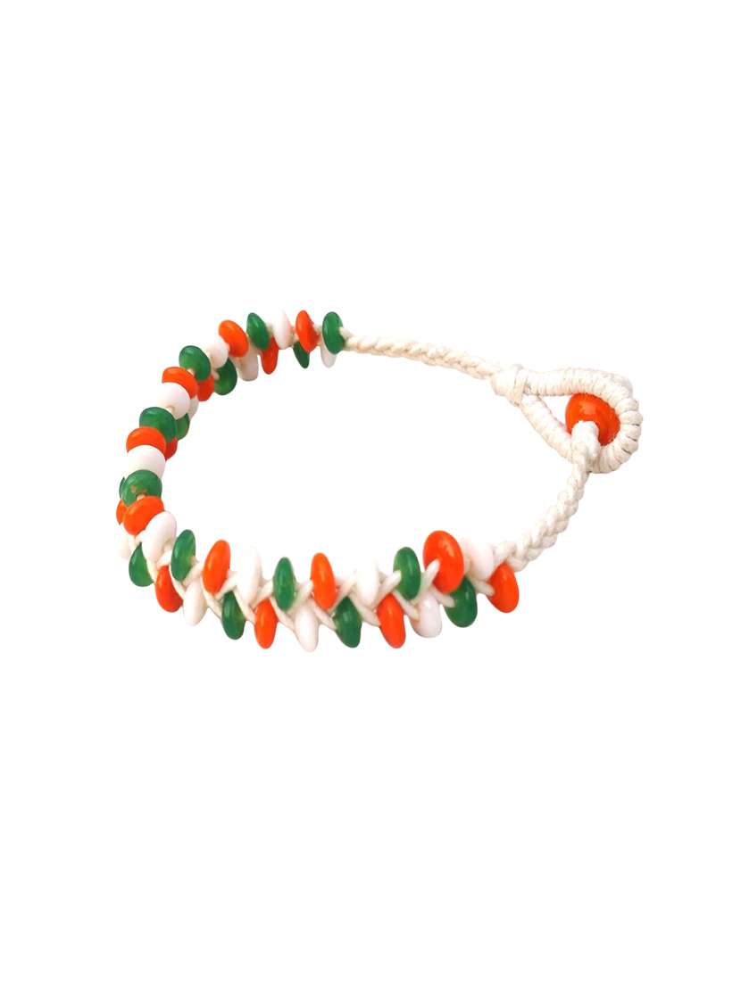 multi colored glass bracelet