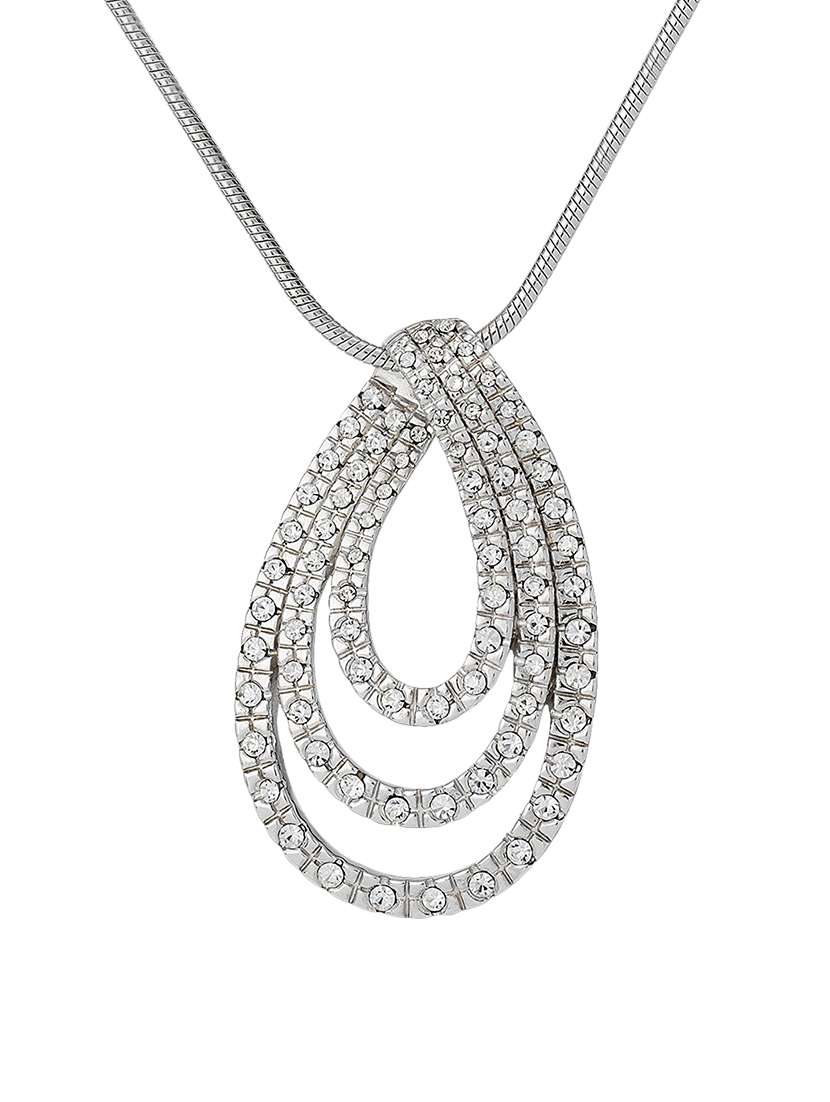 silver plated pendant