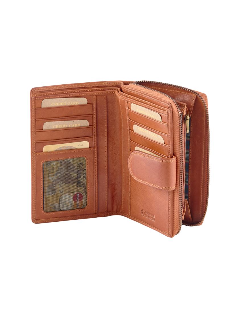 brown leather wallet - 14674738 - Standard Image - 2