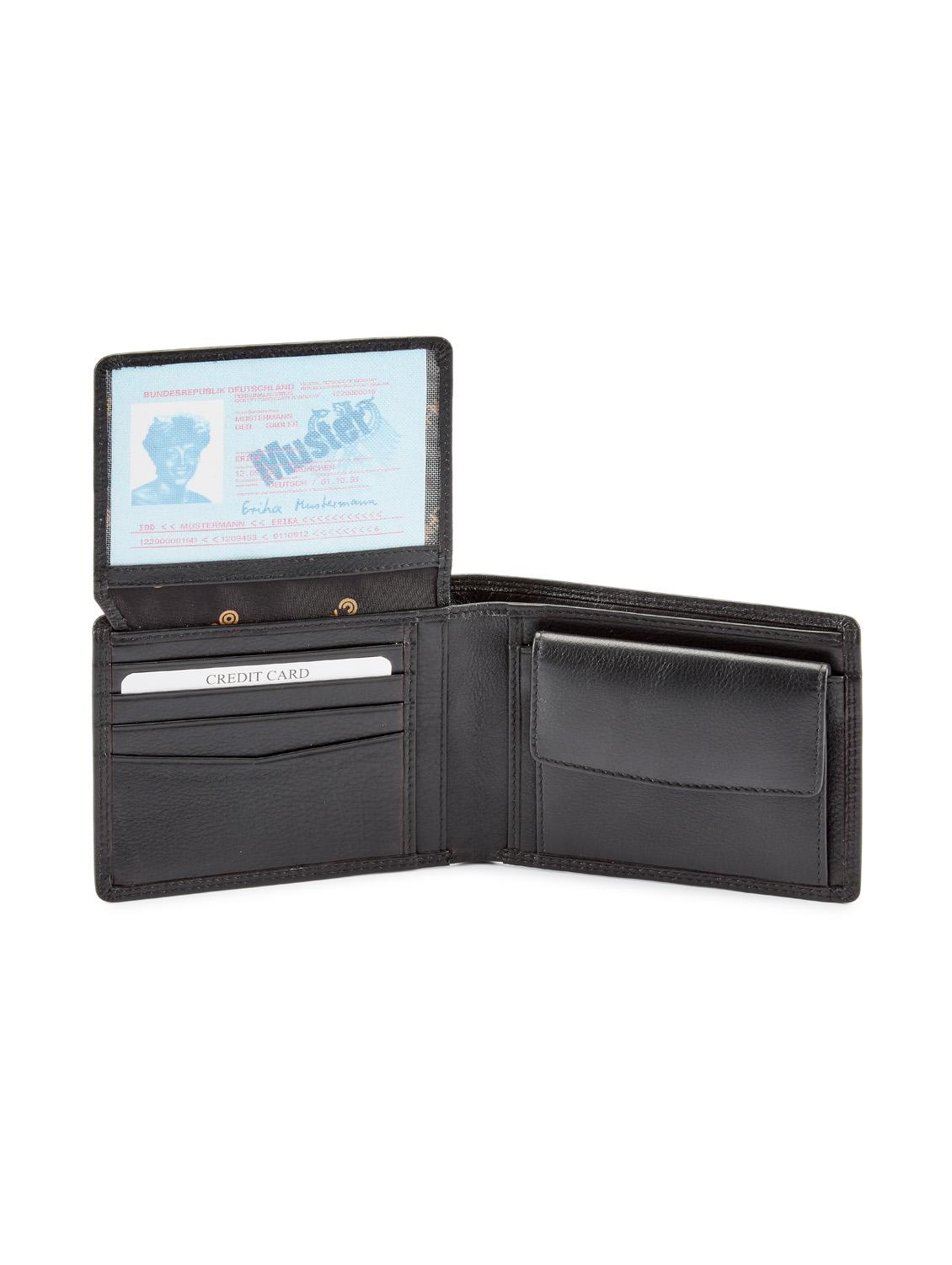 black leather wallet - 14675845 - Standard Image - 2