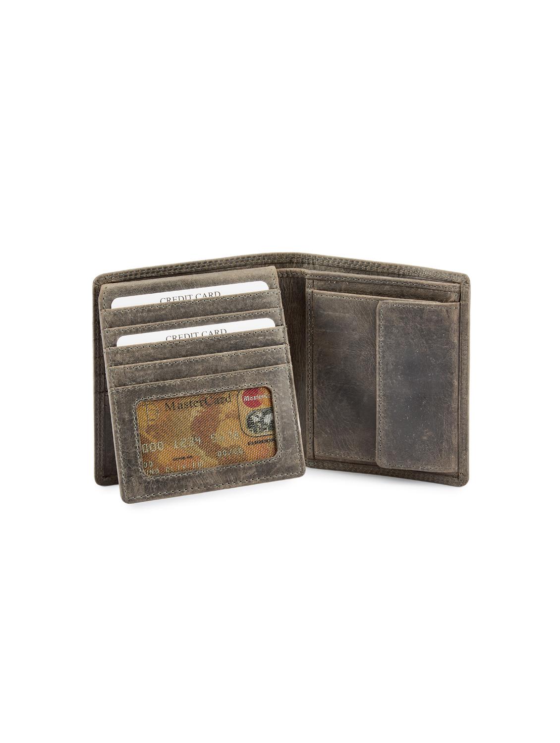 grey leather wallet - 14675849 - Standard Image - 2
