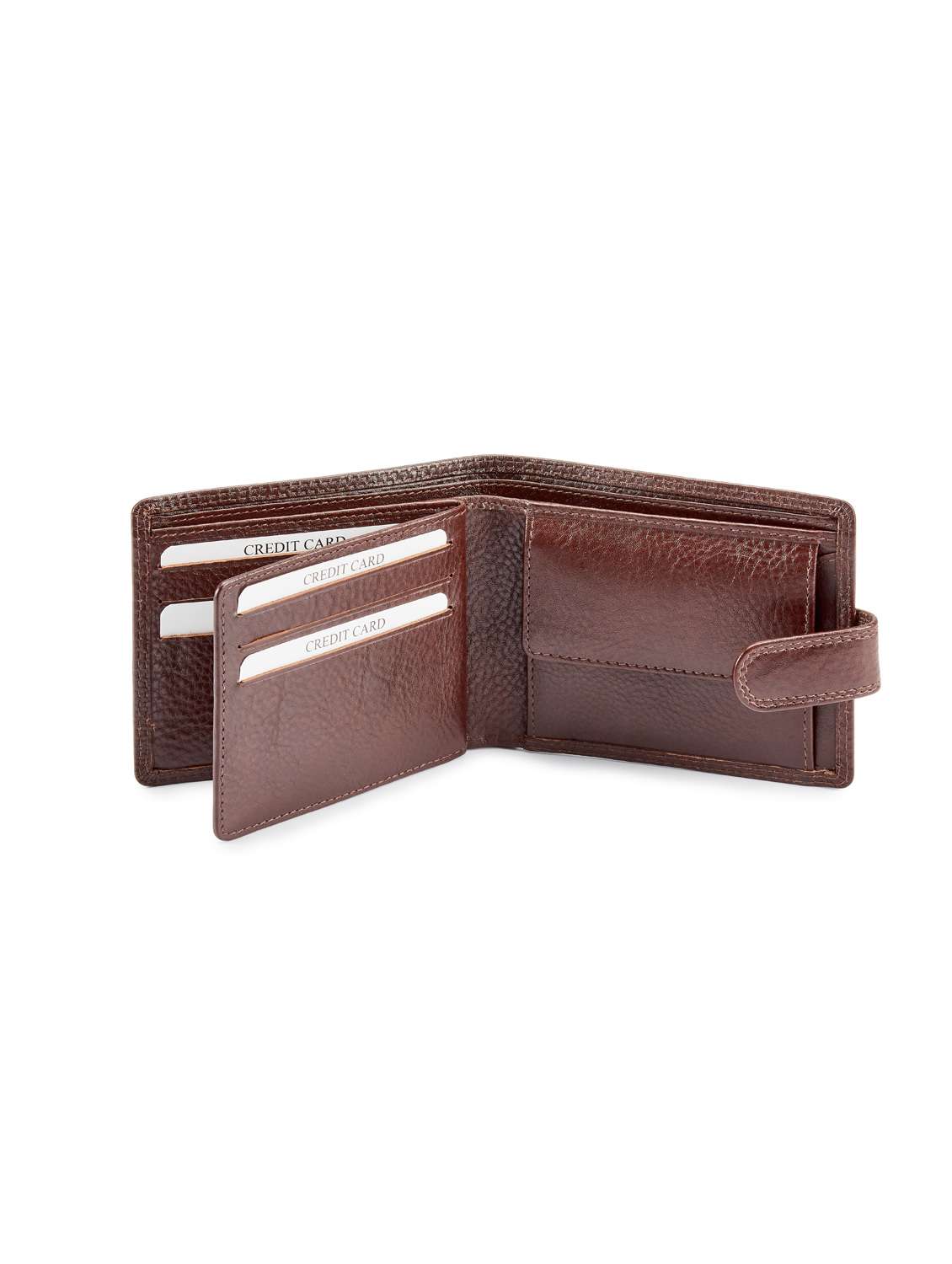 brown leather wallet - 14675852 - Standard Image - 2