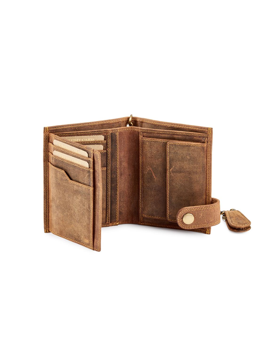brown leather wallet - 14675856 - Standard Image - 2