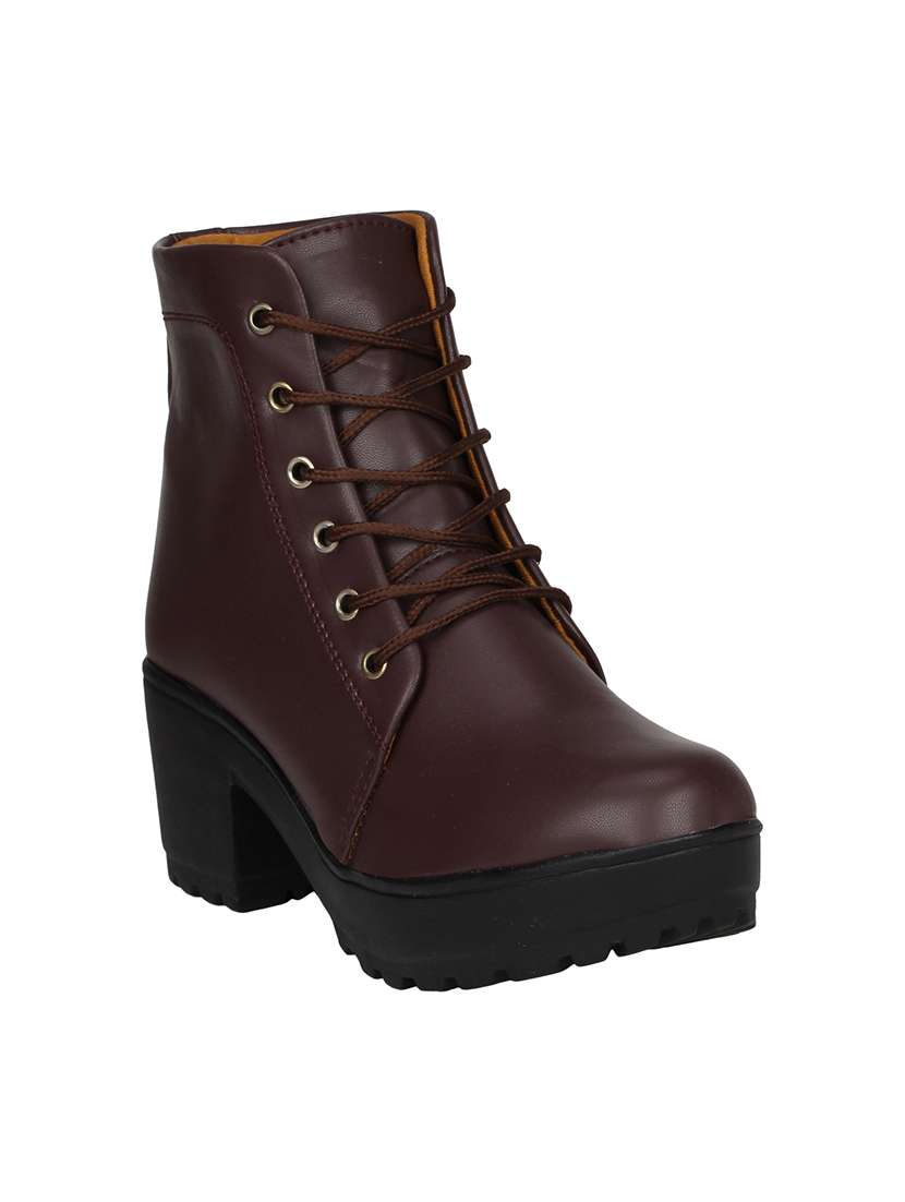 brown ankle  boot
