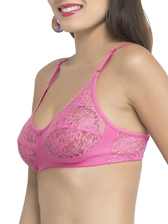 set of 2 floral lace minimizer bra - 14716916 -  Standard Image - 2