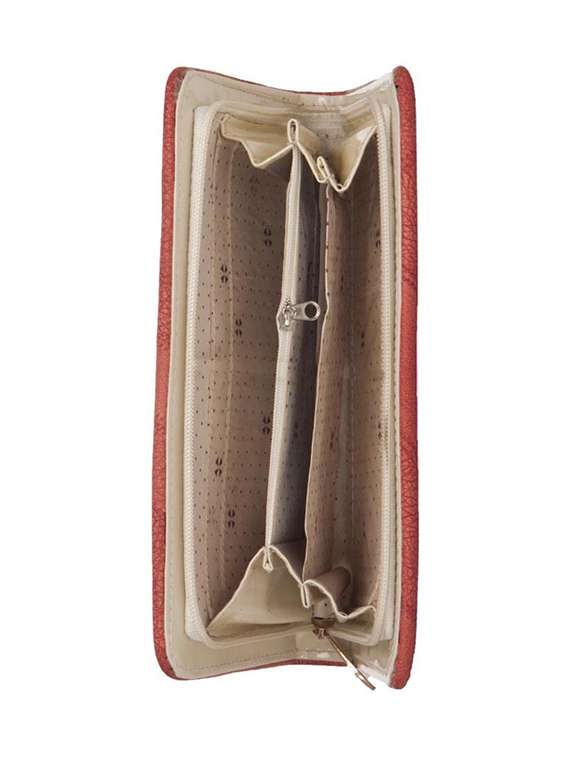 red leather minaudiere clutch - 14717441 - Standard Image - 2