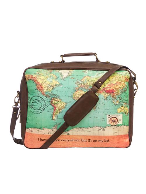 multi colored leatherette  luggage - 14721100 -  Standard Image - 0