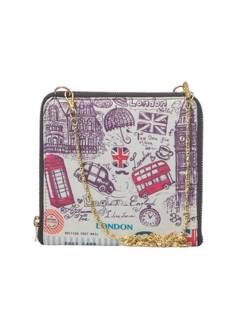 multi colored satin sling bag - 14721106 -  Standard Image - 0