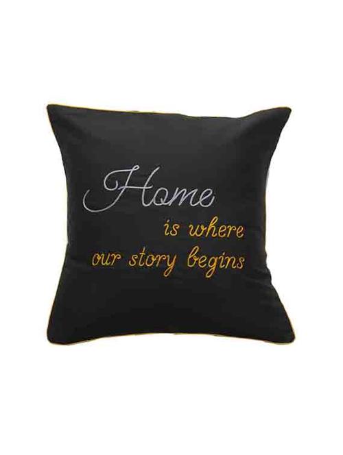 home is where our story begins cushion cover - 14724219 -  Standard Image - 0