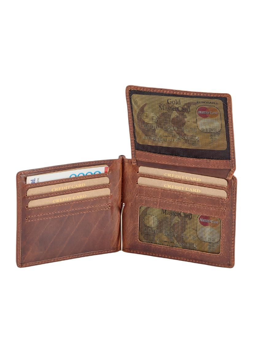 brown leather card holder - 14727882 - Standard Image - 2
