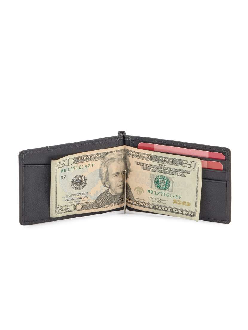 black leather wallet - 14727936 - Standard Image - 2