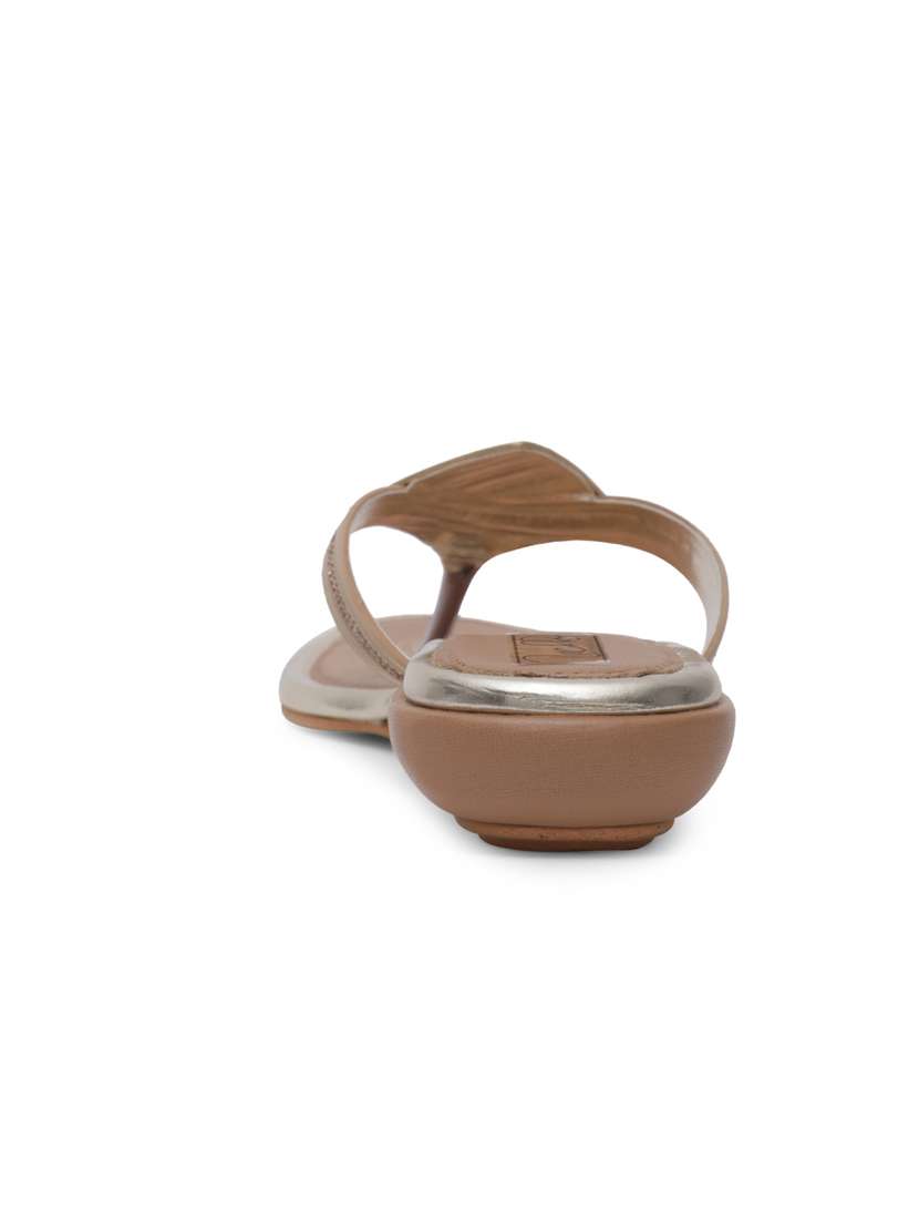 brown toe separator sandal - 14732050 - Standard Image - 2