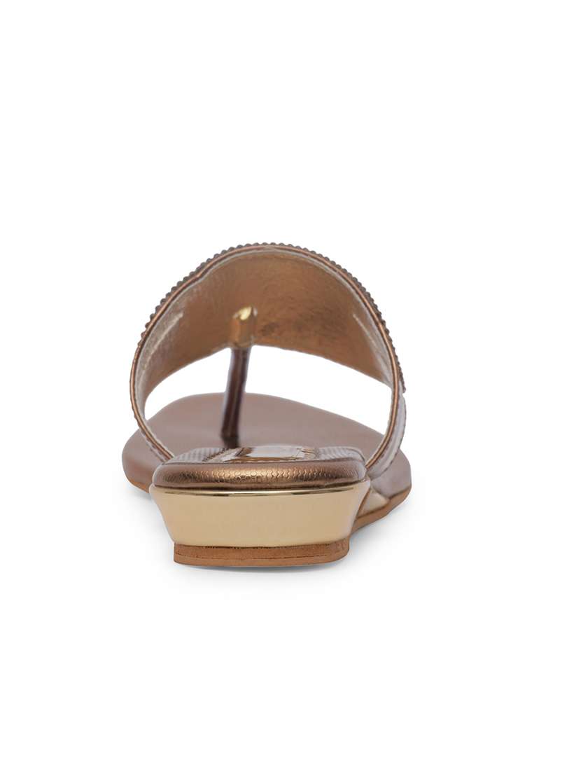 copper toe separator sandal - 14732059 -  Standard Image - 2