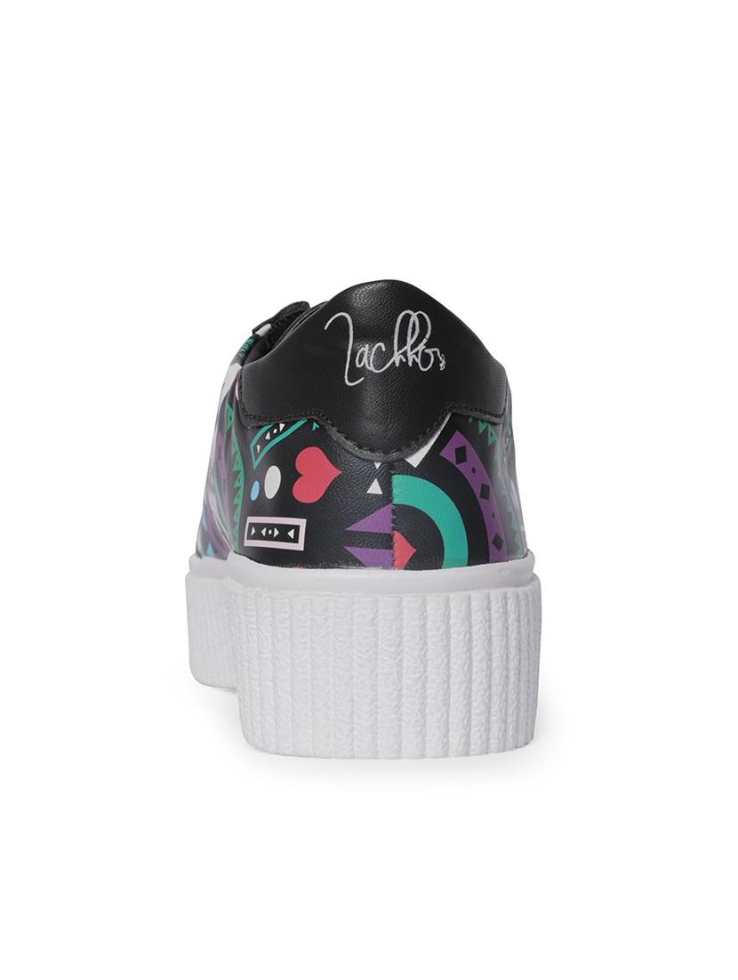 black plimsolls sneaker - 14732103 - Standard Image - 2