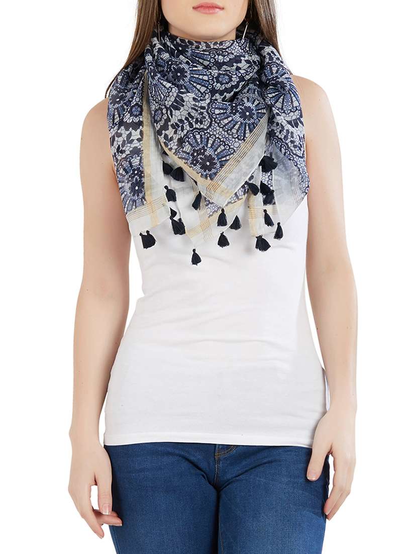 women's floral print stole