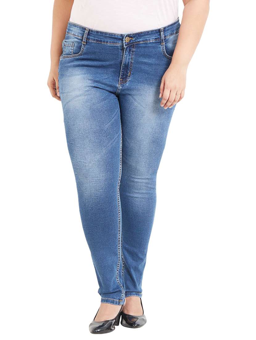 blue denim jeans
