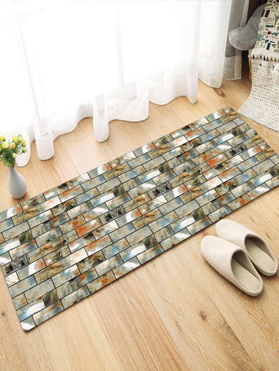 3d digital printed nylon runner 22 x 55 inch