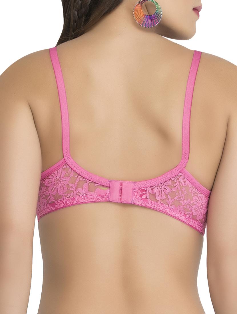 set of 3 floral lace minimizer bra - 14750986 -  Standard Image - 2
