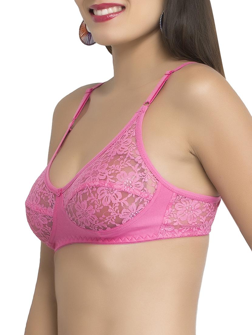 set of 3 floral lace minimizer bra - 14750990 - Standard Image - 2