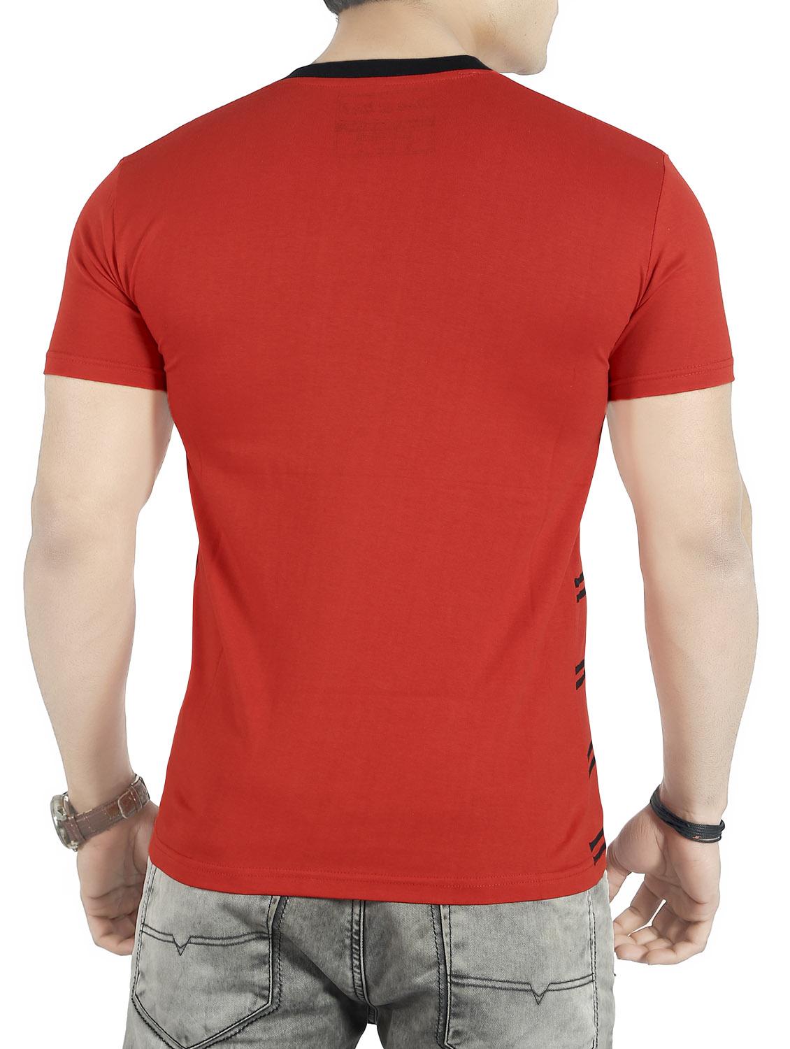 red cotton t-shirt - 14755966 - Standard Image - 2