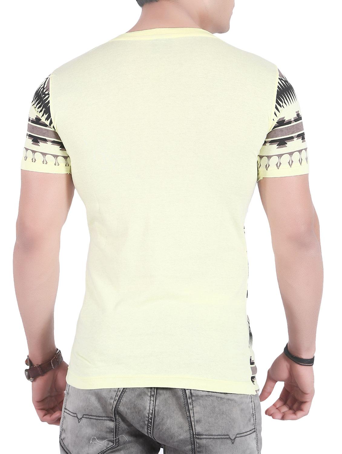 yellow cotton t-shirt - 14755978 - Standard Image - 2
