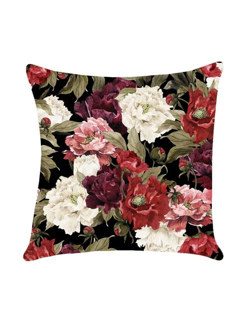 digital printed cushion cover with flower design - 14766364 - Standard Image - 0