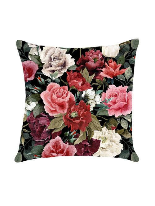 digital printed cushion cover with flower design - 14766367 - Standard Image - 0